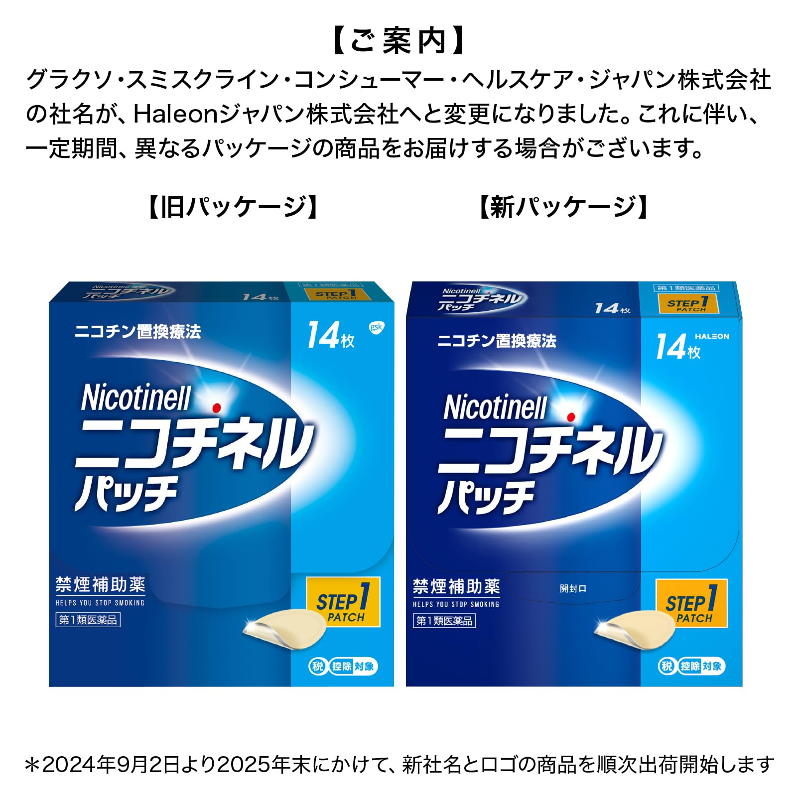 ニコチンパット ニコチネル パッチ Haleon 【第1類医薬品】◇ | イオンスタイル